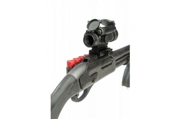 Image of TacStar Shotgun Rail Mount w/Sidesaddle, Benelli M4, Black 1081022