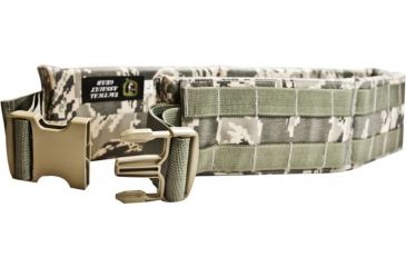 Image of Tactical Assault Gear MOLLE Padded Patrol Belt, Small, 28-32in Waist, ABU 815005