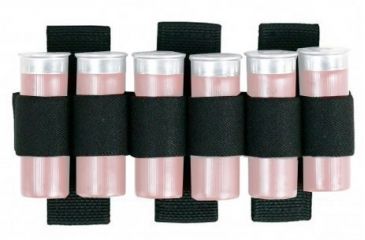 Image of Tactical Assault Gear TAGs MOLLE Shotgun Shell Strip - 6 Round, Black 832617