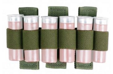 Image of Tactical Assault Gear TAGs MOLLE Shotgun Shell Strip - 6 Round, Ranger Green 832643