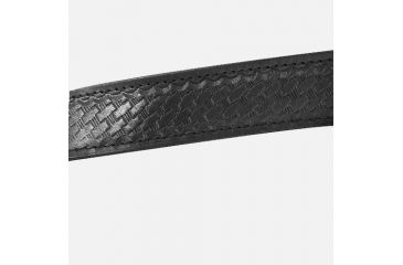 Image of Tagua Gunleather Basketweave Leather Belt Size 38 Black BELD-130