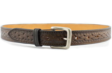 Image of Tagua Gunleather Texas Patterned Gun Belt, Brown, 44, TX-GBELT-PATTERNED-162