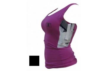 Image of Tagua Gunleather Concealed T-Shirt - Women's, Black, Extra Large, WOTAN-XL-001