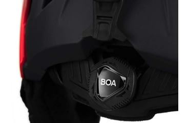 Image of Team Wendy M-216 Backcountry Ski Helmet w/ Princeton Tec Switch Rail Light, Red/Gray, Small/Medium, 83-1RDGY-SR