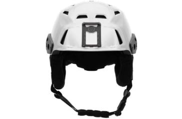 Image of Team Wendy M-216 Backcountry Ski Helmet w/ Princeton Tec Switch Rail Light, White/Gray, Small/Medium, 83-1WHGY-SR