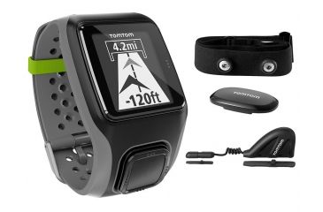 Image of TomTom Multi-Sport Watch with HRM and Cadence/Speed Sensors