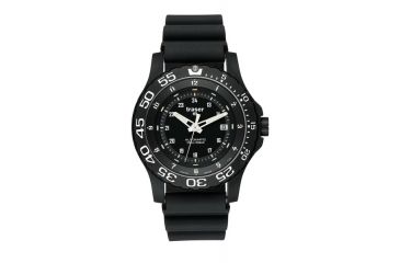 Image of Traser Automatic Pro, Rubber Strap, Black, 45mm, 100373