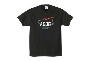 Image of Trijicon Short Sleeve Graphic T-Shirt w/Survey Tagline - Medium, Black AP35M