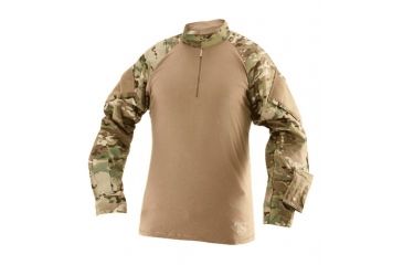Image of TRU-SPEC 1/4 Zip Tactical Response Shirt - Men's, Extra Small, Regular, Multicam/Coyote, 2568002