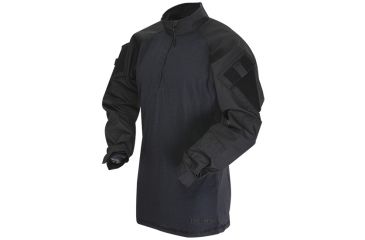 Image of TRU-SPEC 1/4 Zip Tactical Response Shirt - Men's, 3XL, Regular, Black/Black, 2566008