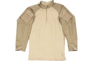 Image of TRU-SPEC 1/4 Zip Tactical Response Shirt - Men's, Small, Regular, Khaki/Sand, 2564003