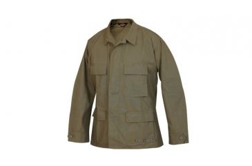 Image of Tru-Spec 100% Cotton Ripstop BDU Jacket - Men's, Olive Drab, 2XL, Long Length 1568027