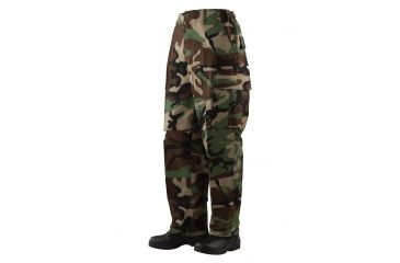 Image of TRU-SPEC BDU Cotton/Nylon Ripstop Pants - Men's, Woodland Camo, Extra Small, Short, 1276042