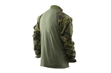 Image of TRU-SPEC 1/4 Zip Tactical Response Shirt - Men's, Extra Small, Regular, MultiCam Tropic/Olive Drab, 2537002