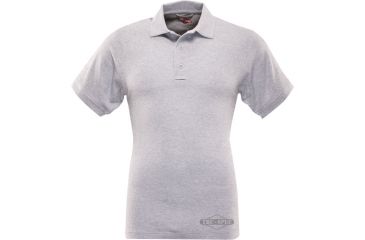 Image of Tru-Spec Men's Short Sleeve Classic Polo, Grey, Large 4415005