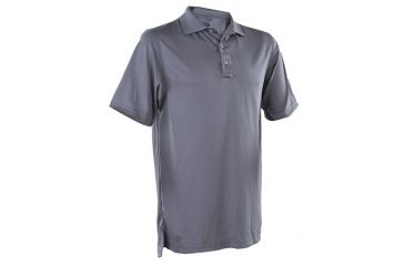 Image of Tru-Spec Men's  24-7 Series Performance Polo Shirt, S/S, Steel Grey, M 4552004