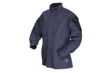 Image of Tru-Spec 1387023: TAC T.R.U.Shirts 50/50 Nylon/Cotton Rip-Stop, Navy, Small Long