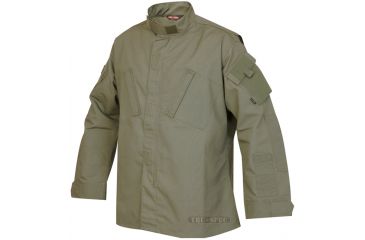 Image of Tru-Spec Tactical Response Shirt OD Green P/C R/S, 2xL Long 1284027