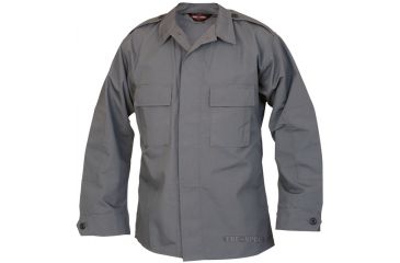 Image of Tru-Spec Tactical Shirt, CHAR GREY PC RS LS, 2xL Long 1376027
