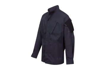 Image of Tru-Spec Xfire Shirts 80/20 Midnight Navy FR Tactical Response Uniform, Medium, Regular 1671004