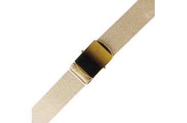 Image of 5ive Star Web Belt, Govft.T Kahki 44in., Gld Buckle 4124000