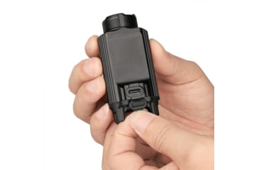 Image of TrustFire GM35 Rechargeable Tactical 1350 Lumens Pistol Flashlight, Black, GM35
