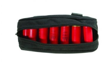 Image of TUFF Products Accessory Pouch Dump Bag, Holds 5 Loaded 12 Gauge Strips, Black Nylon, O/S 7799-NY