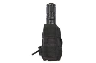 Image of TUFF Products Clip On Bungee Pistol Magnet Magazine Pouch with Magnetic Retention, Black 8225-M-BK-12