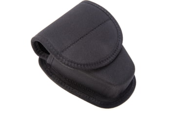 Image of TUFF Products Double Handcuff Case w/ Hidden Snap, Black Nylon, Fits 2 Pair 7711-NYH