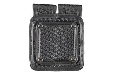 Image of TUFF Products Double Magazine Pouch  Fits Extended Mags Size 2  Black Basketweave, Extended GLOCK Double Stack Magazines 7502-BWH-2E