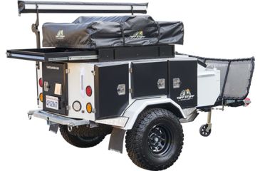 Image of Tuff Stuff Overland Extreme Basecamp Trailer, White/Black, NSN N, TS-TRAILER-BC