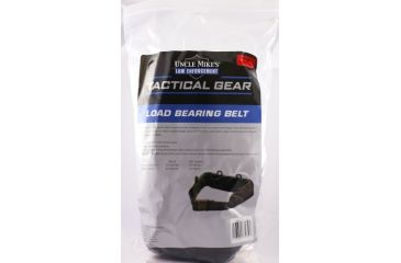 Image of Uncle Mikes Law Enforcement Tactical Load-Bearing Belt - Small / Medium Size Black 7702760