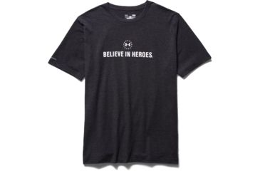 Image of Under Armour Mens WWP BIH Logo Tactical Graphic T-Shirt,Black,2XL 12687570012X