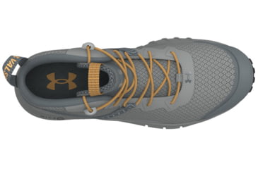 Image of Under Armour Micro G Valsetz Mid Boots - Mens, Concrete / Pitch Gray, 14, 302374110014