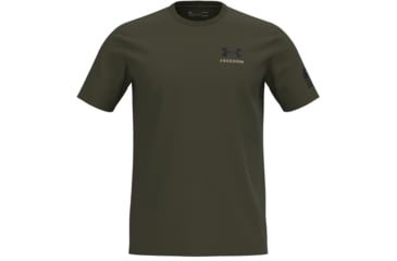 Image of Under Armour New Freedom Banner T-Shirt - Mens, Marine OD Green, Small, 1370818390SM
