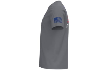 Image of Under Armour New Freedom Banner T-Shirt - Mens, Steel Light Heather, Small, 1370818035SM