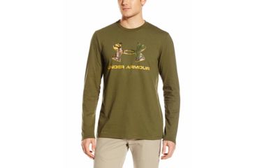 Image of Under Armour UA Camo Fill Logo T-Shirt - Men's, Extra Large, 1271828300XL