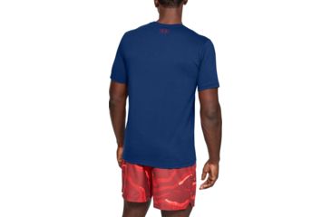 Image of Under Armour UA Fish Hook Logo T-Shirt - Men's, Extra Large, American Blue, 1331197449XL