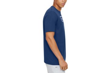 Image of Under Armour UA Fish Logo T-Shirt - Men's, Medium, American Blue, 1331201449MD