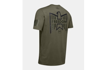Image of Under Armour UA Freedom Eagle T-Shirt - Mens, Large, Marine OD Green, 1343545390LG