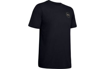 Image of Under Armour UA Freedom Flag Camo T-Shirt - Men's, Large, Black, 1343564001LG