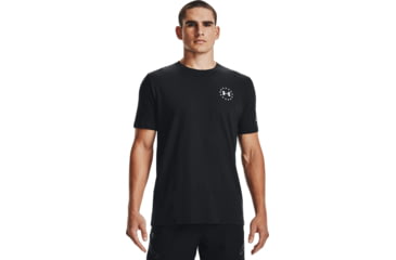 Image of Under Armour Ua Freedom Flag Camo T-shirt, Black/white - 1343564003XL
