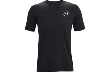Image of Under Armour Ua Freedom Flag Camo T-shirt, Black/white - 1343564003XL