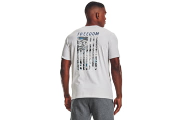 Image of Under Armour Freedom Flag Camo T-Shirt - Men's, Halo, 3XL, 13435640143X