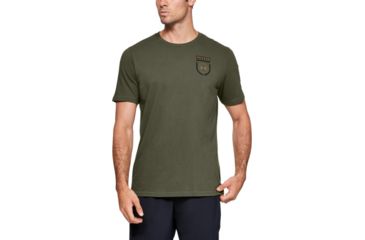 Image of Under Armour UA Freedom Sentinel T-Shirt - Mens, Medium, Marine OD Green, 1352152390MD