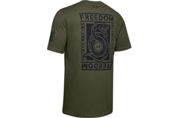 Image of Under Armour UA Freedom Unbroken T-Shirt - Mens, Marine OD Green, Medium, 1352154390MD