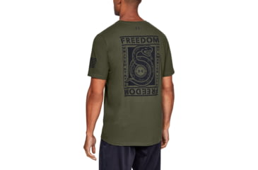 Image of Under Armour UA Freedom Unbroken T-Shirt - Mens, Marine OD Green, Medium, 1352154390MD