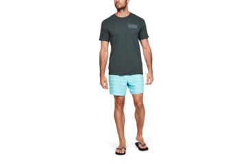 Image of Under Armour UA Marlin Skel-matic T-Shirt - Mens, Extra Large, Stealth Gray, 1351825008XL