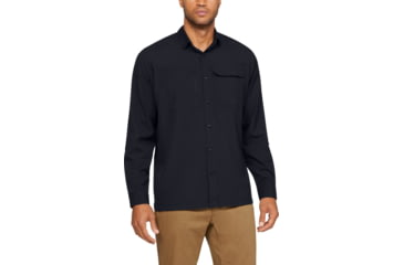 Image of Under Armour UA Tac Hunter Long Sleeve Shirt - Mens, Black, X-Large, 1327454001XL