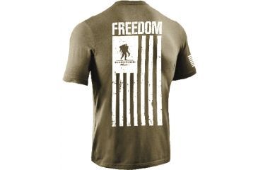 Image of Under Armour Wwp Freedom Flag T-shirt - 1230779290SM